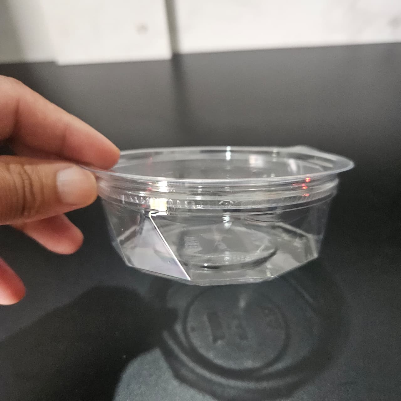 B- 750D Embalagem Redonda Diamantada Articulada 350 ml