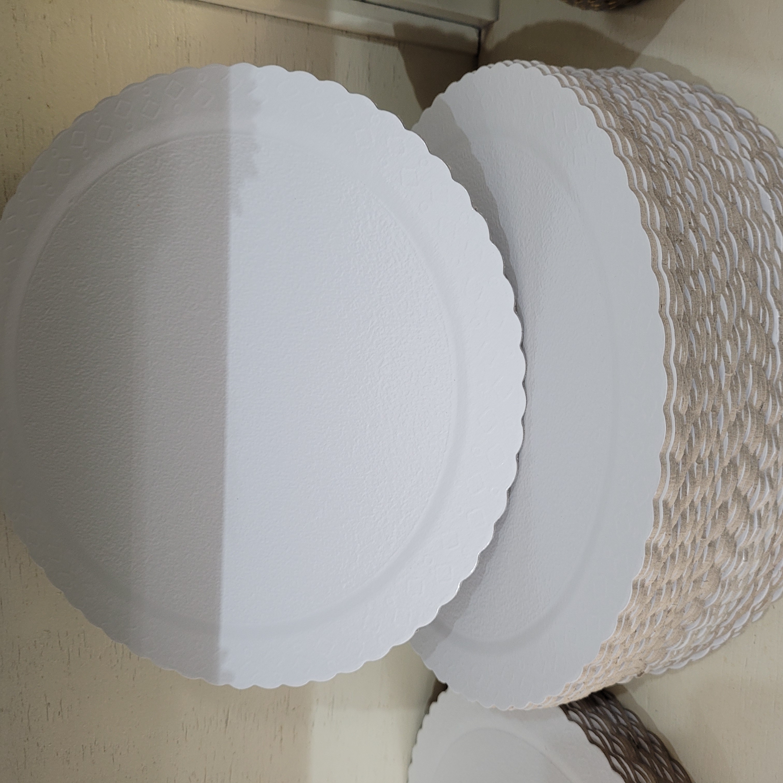 Cakeboard redonda prata  38cm