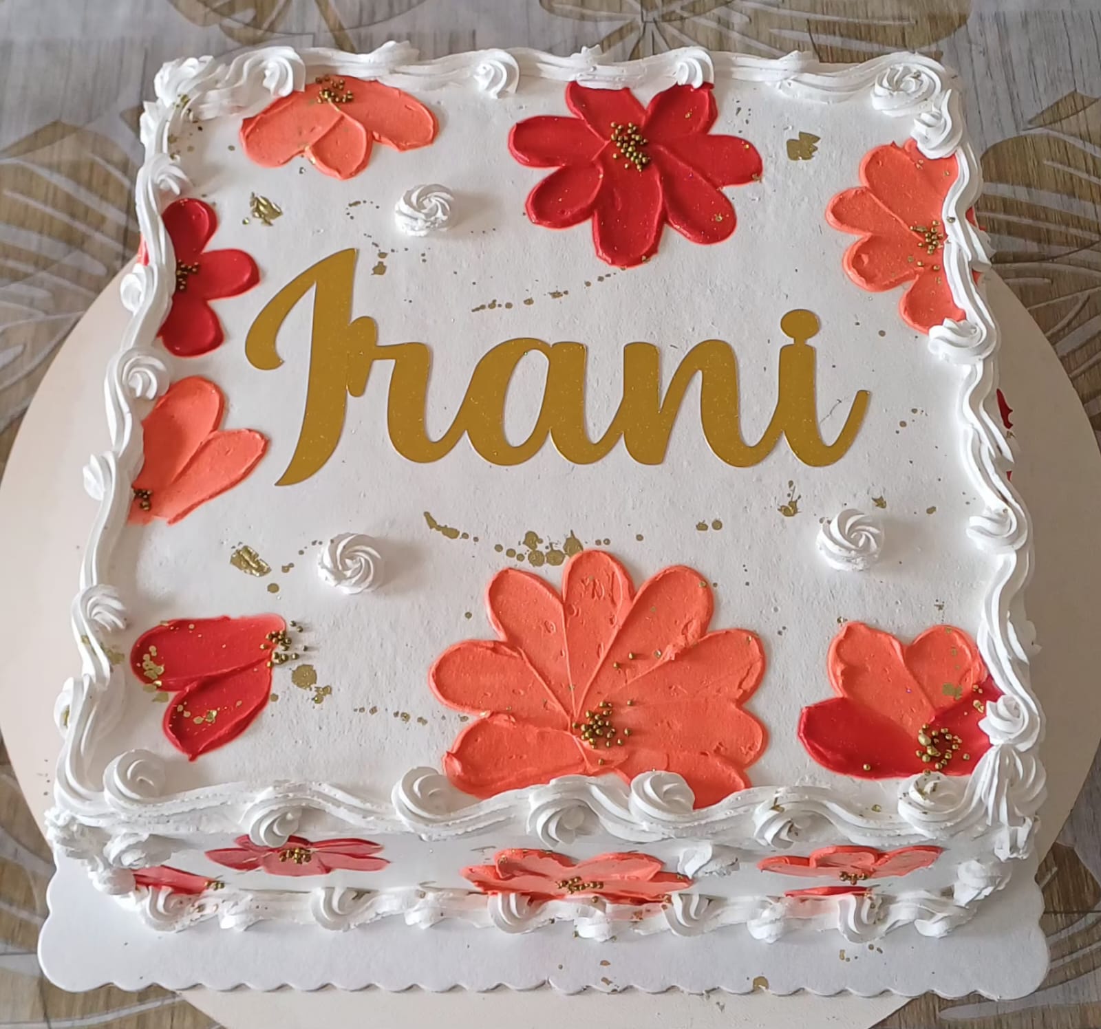 Topper de bolo só o nome  