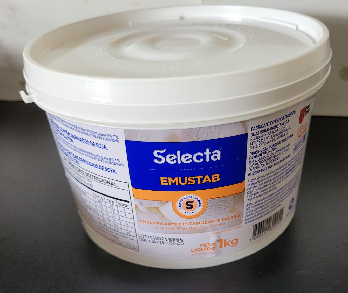 Emulsificante Selecta Emustab 1kg