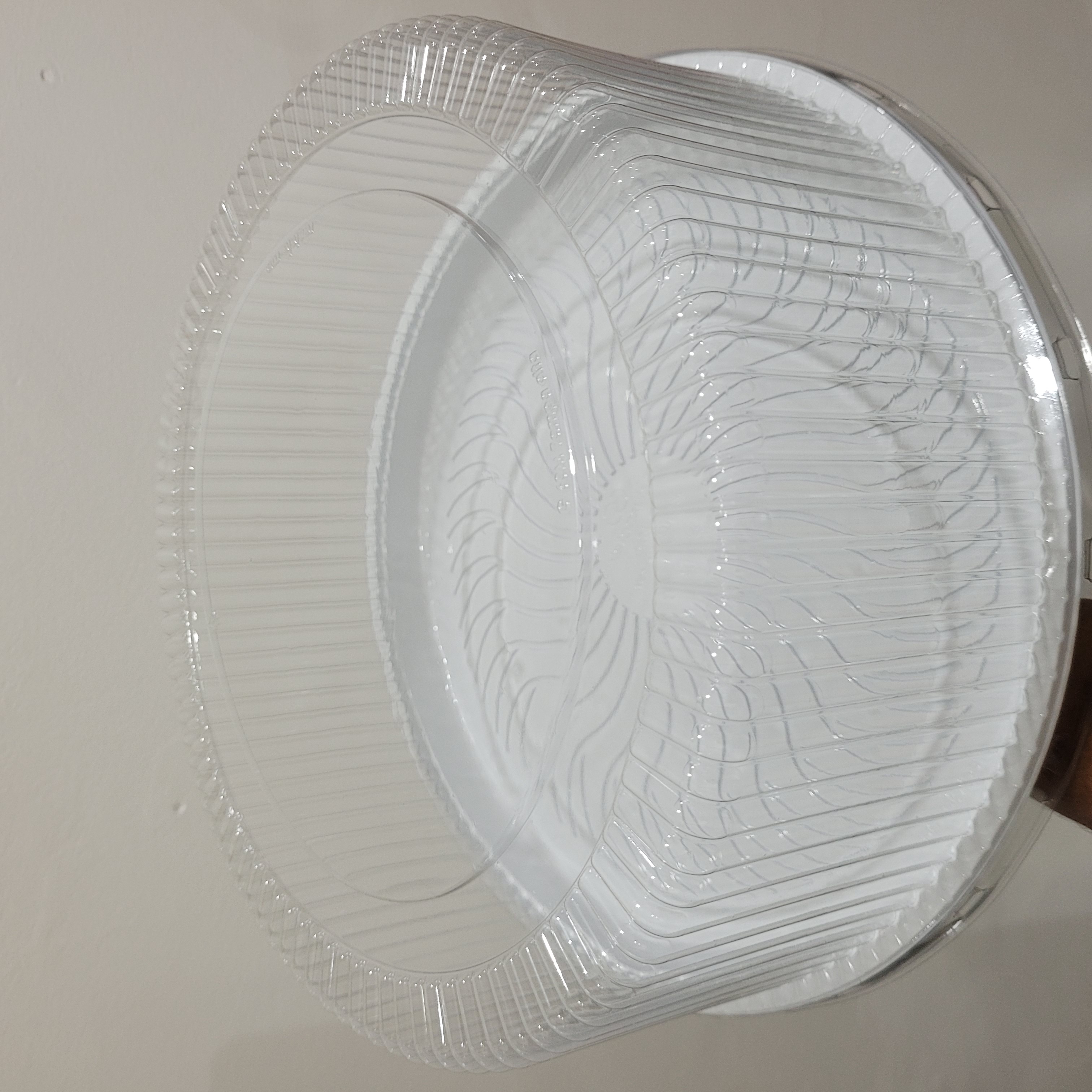 G 60 M Embalagem fechada transparente para bolos 