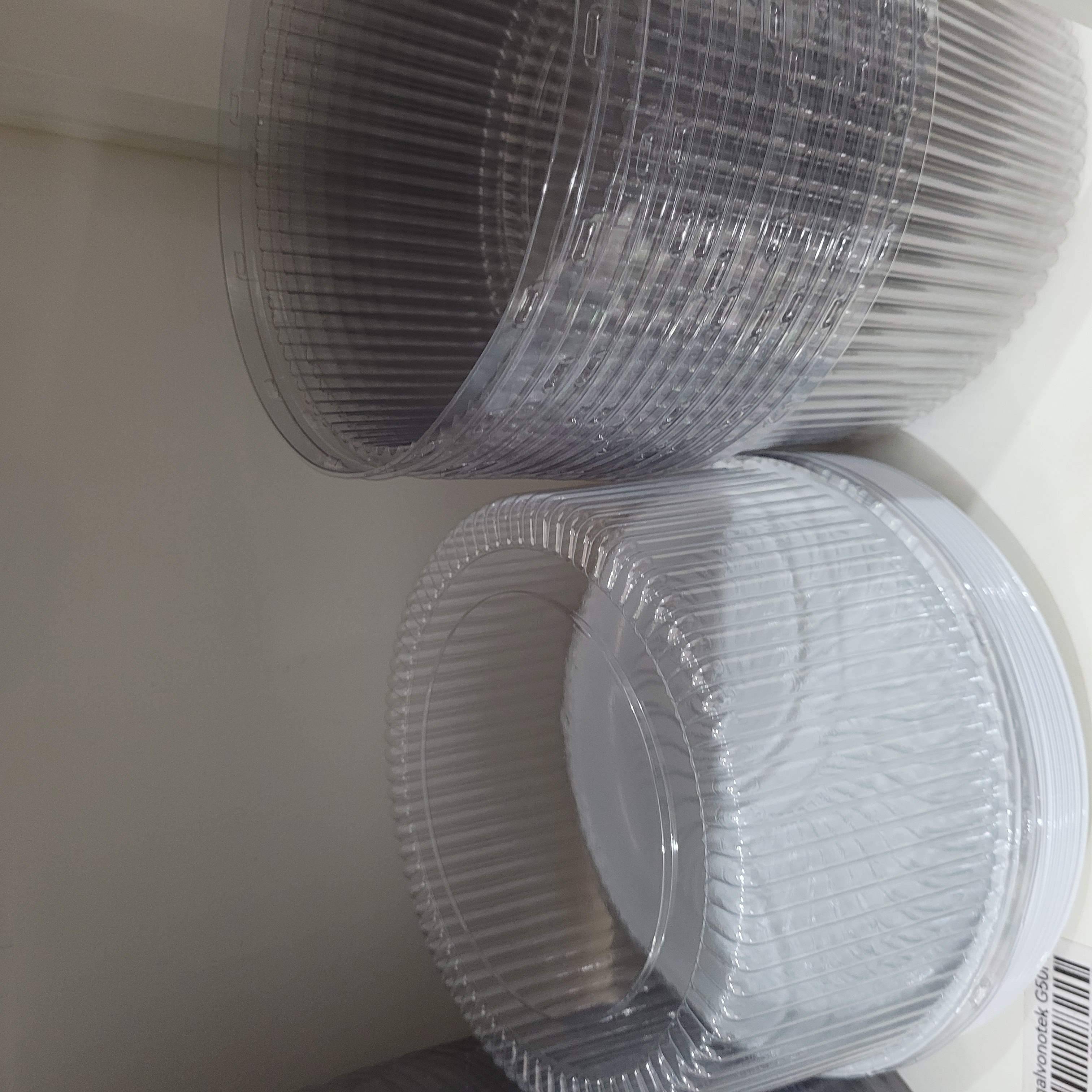 G 50 M Embalagem Plástica fechada para bolos e tortas 