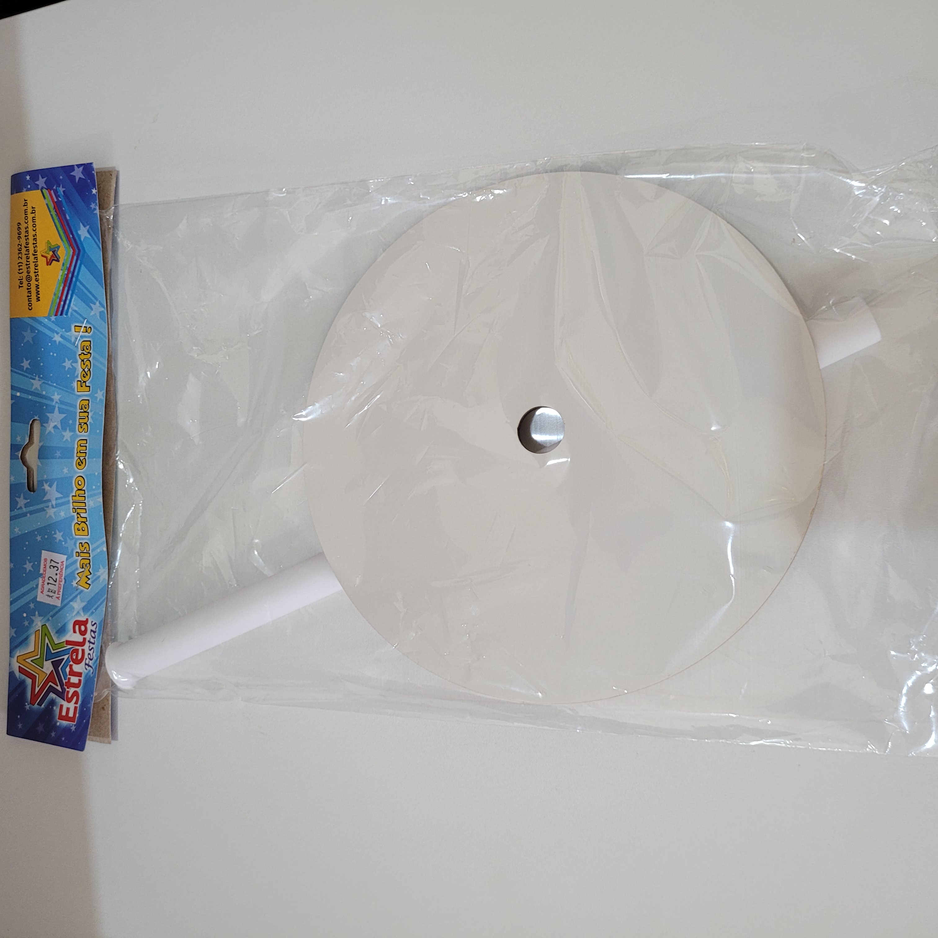 Guindaste de mdf para montagem de bolo de andar,  base 18 cm 