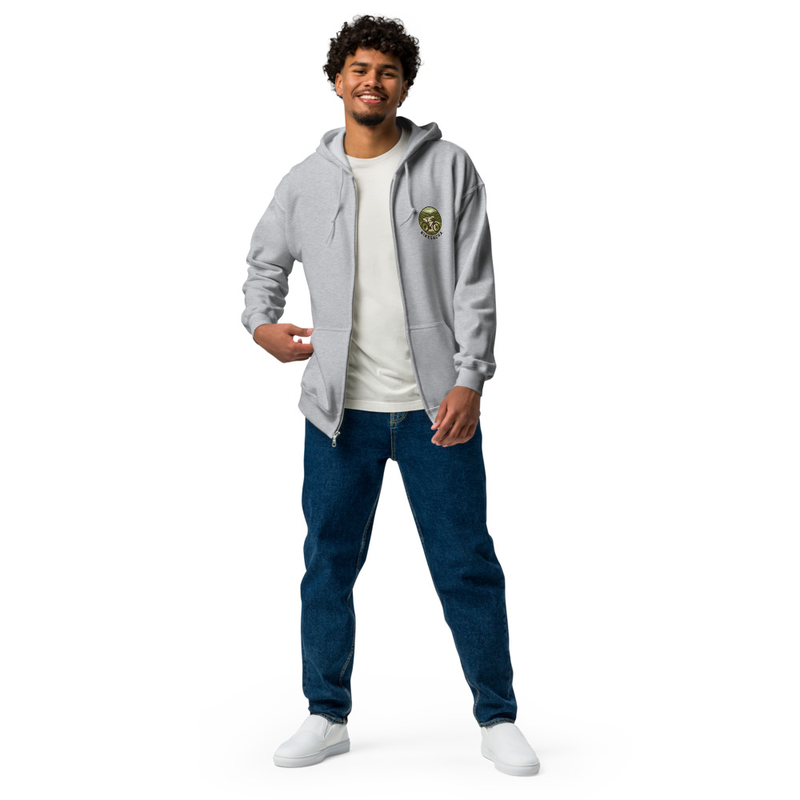 Sudadera con capucha y cremallera Bikesacra