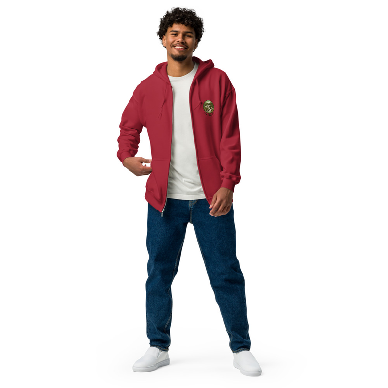 Sudadera con capucha y cremallera Bikesacra
