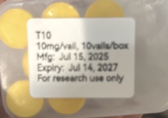 Tirz 10mg.