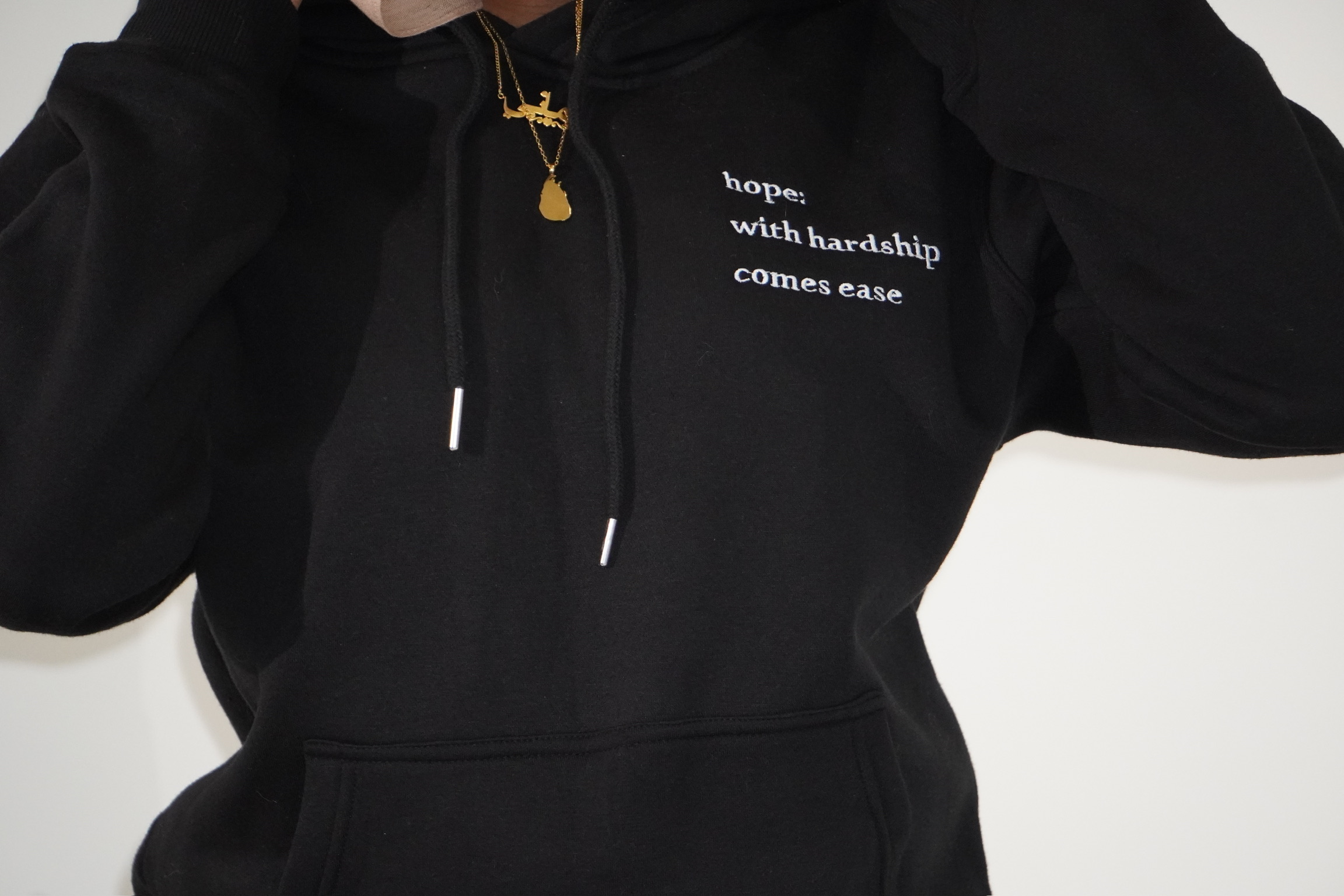 Embroidered "Hope" Hoodie