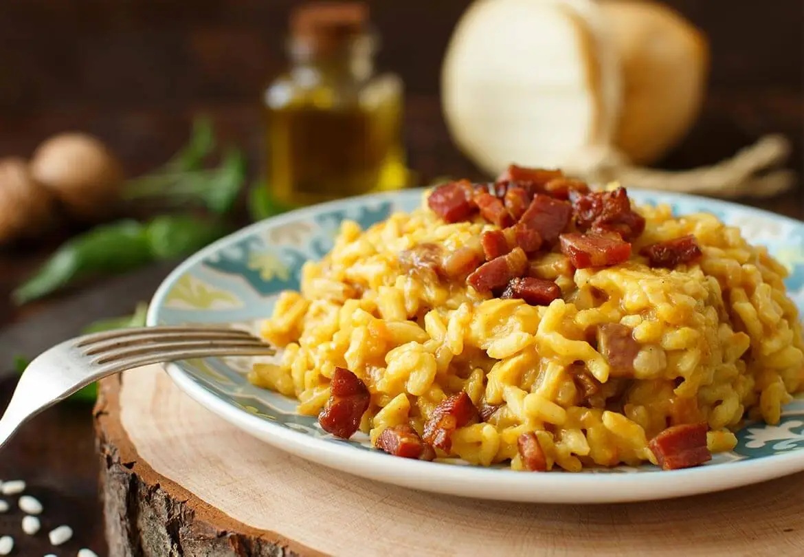 Risotto al guanciale