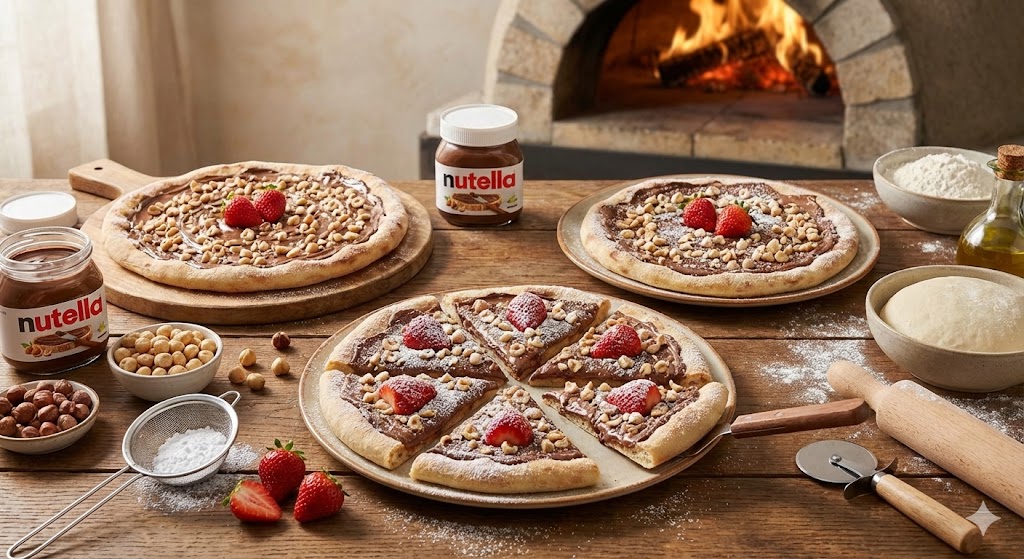Pizza alla nutella