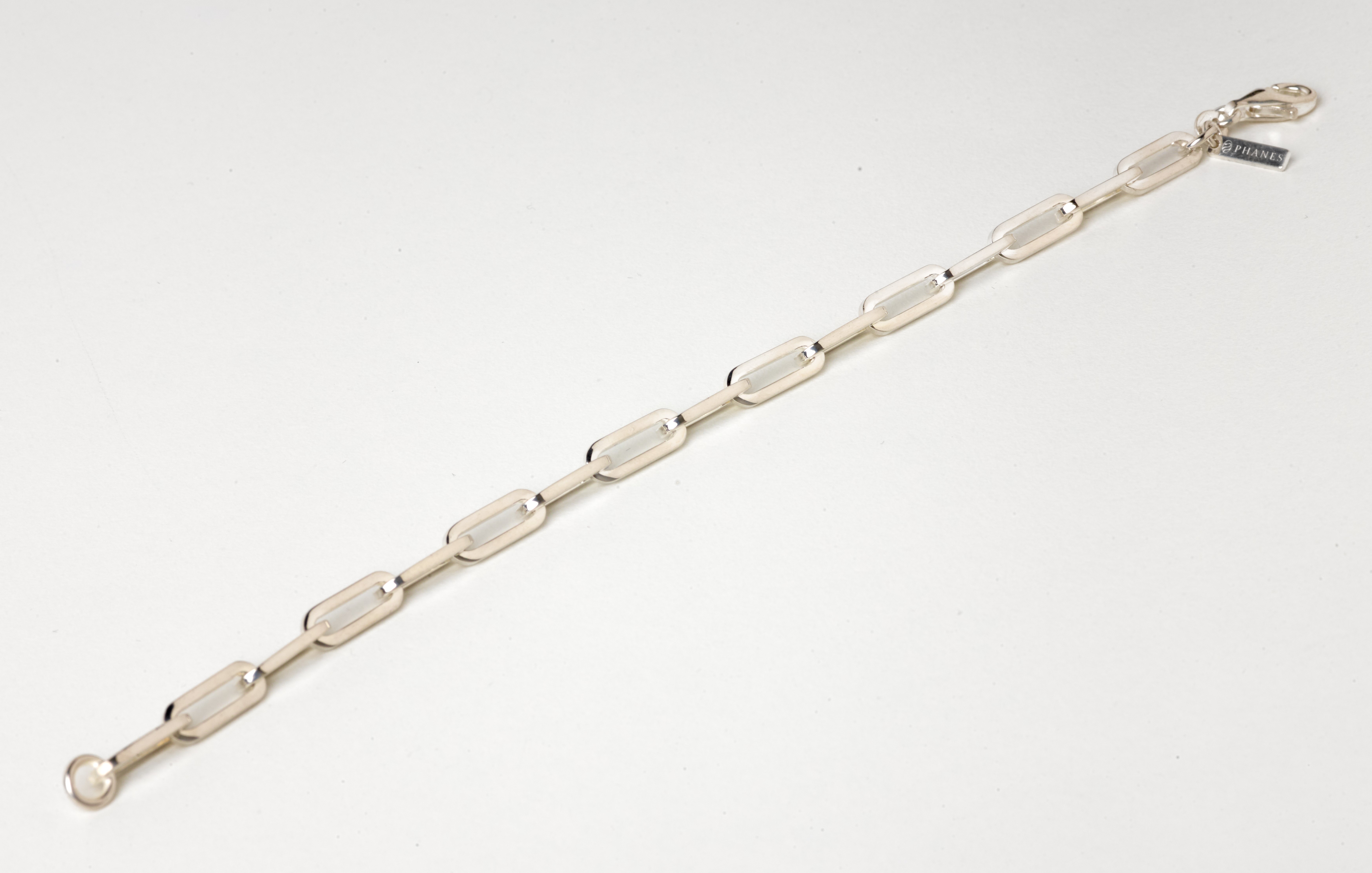 Bracelet chain Carré P