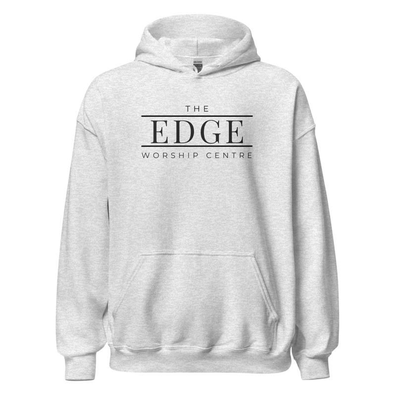 "Edge University" Unisex Gildan Hoodie DTG - Black 