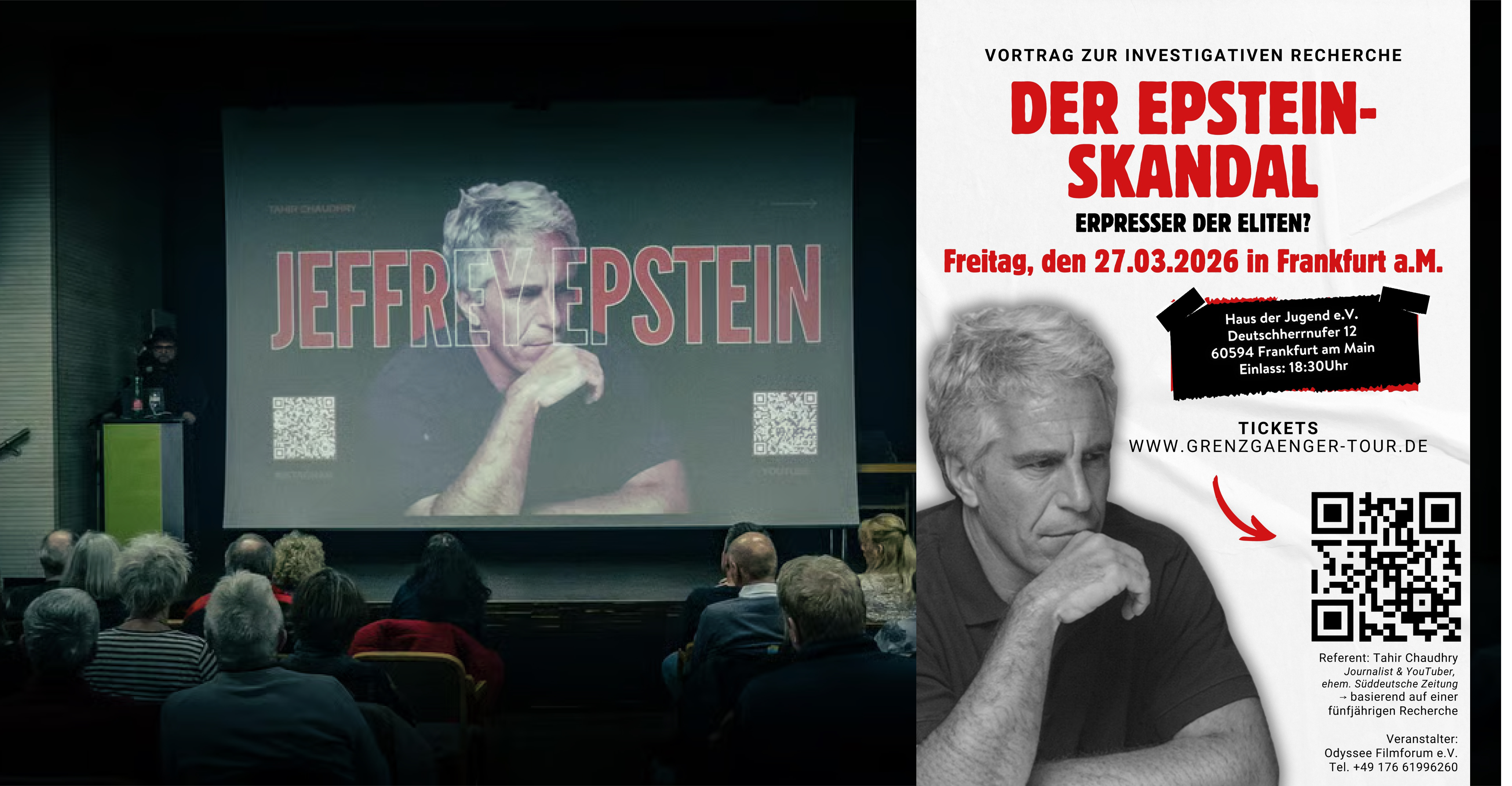 Frankfurt: EPSTEIN-SKANDAL - Vortrag - 27.03.2026