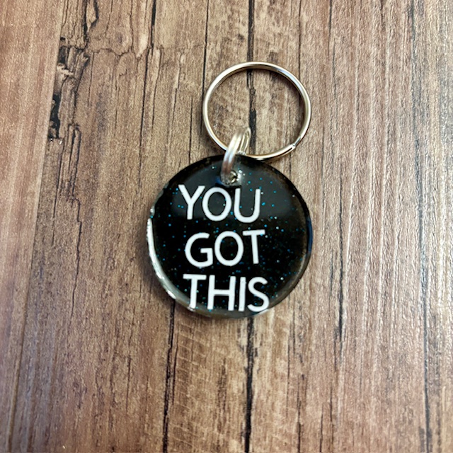 Motivational Keychain