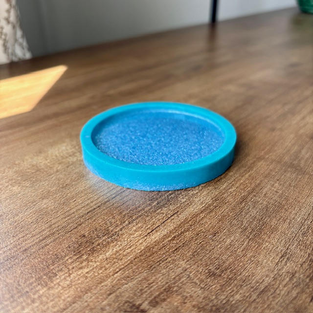 Blue Resin Tray