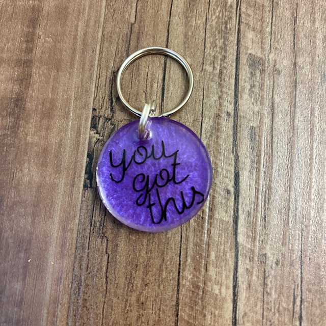 Motivational Keychain