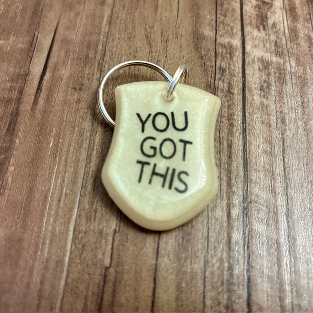 Motivational Keychain