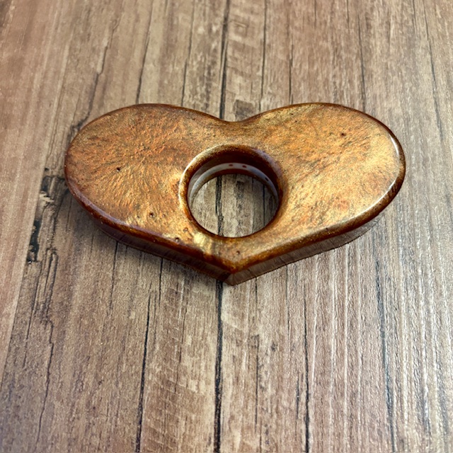 Resin Heart Page Holder