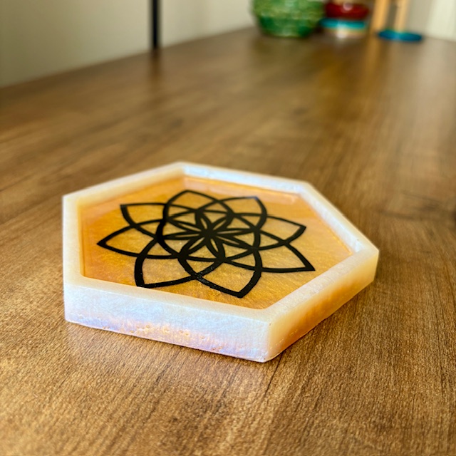 Geometric Resin Tray