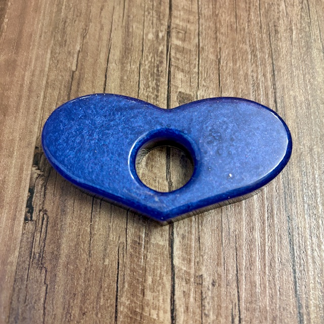 Blue Heart Page Holder