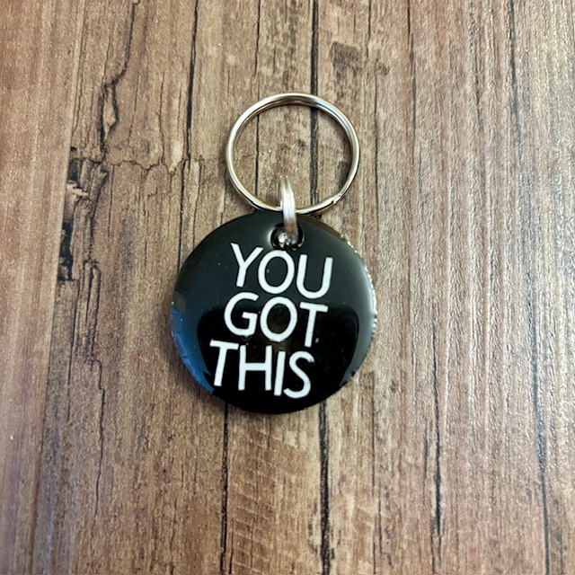 Motivational Keychain
