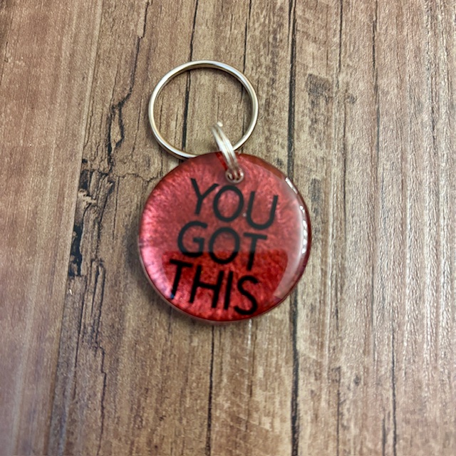 Motivational Keychain
