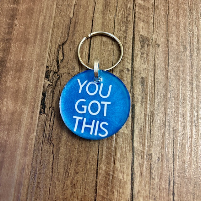 Motivational Keychain