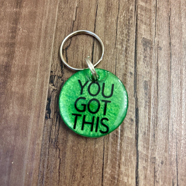 Motivational Keychain