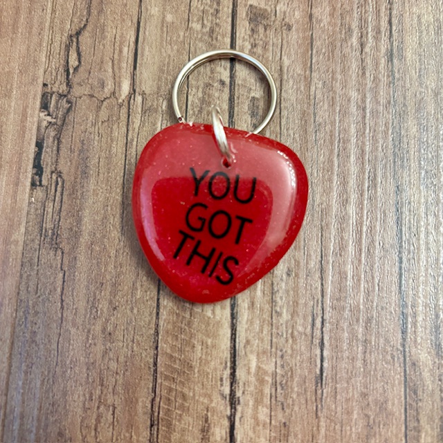 Motivational Keychain