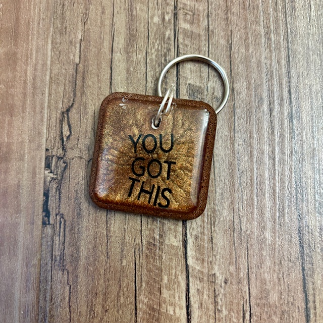 Motivational Keychain