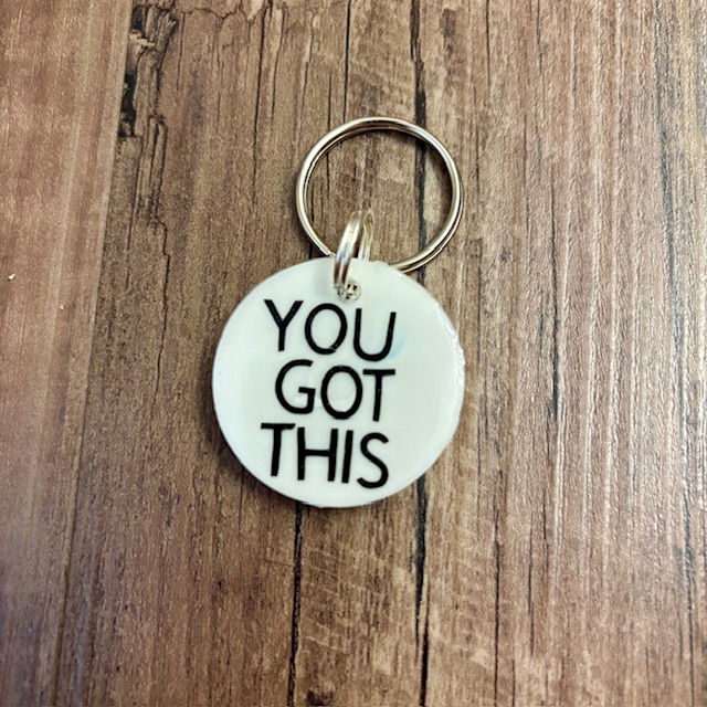 Motivational Keychain