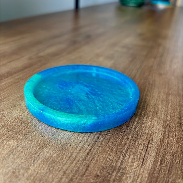 Blue Resin Tray