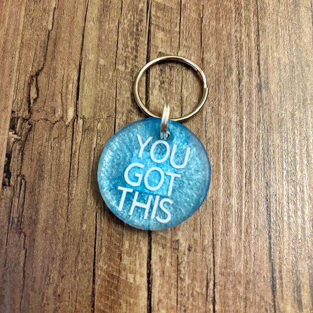 Motivational Keychain