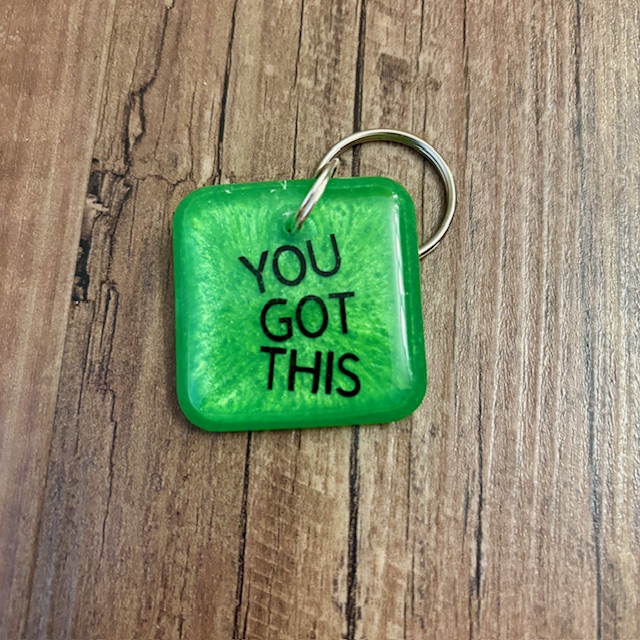 Motivational Keychain