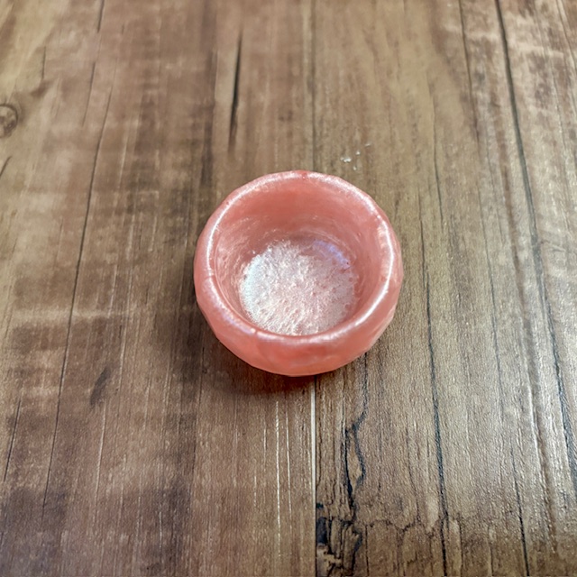 Mini Pink Resin Bowl