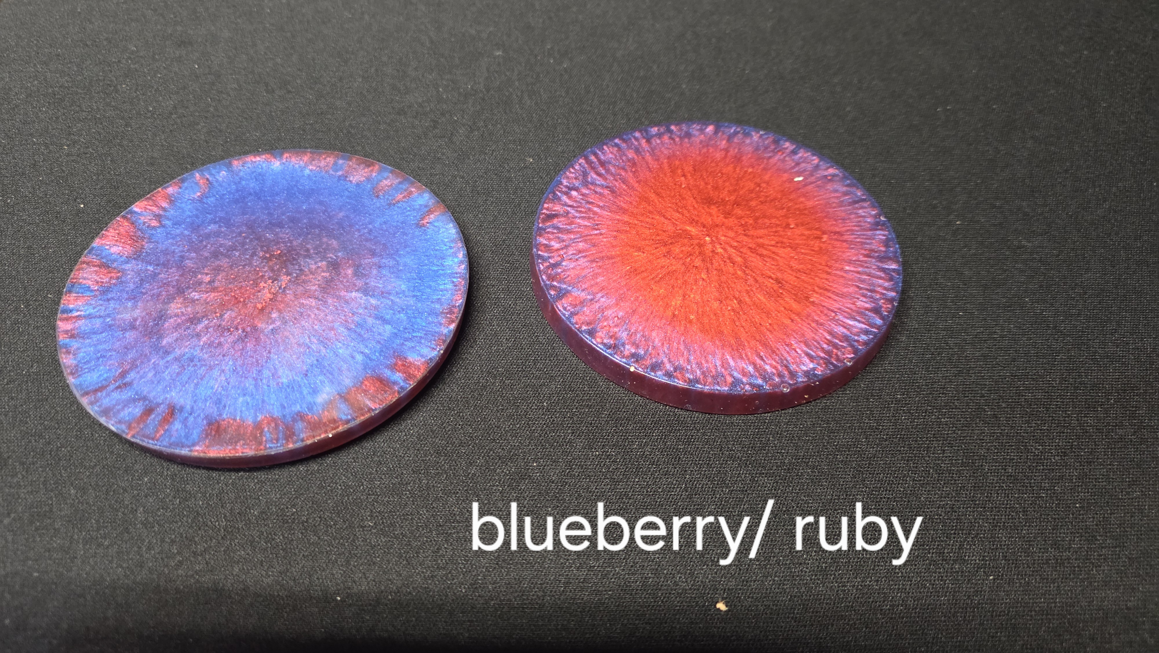 Handcrafted Resin Coasters Set of 4