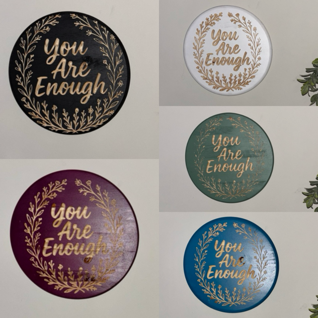 You Are Enough Wall Plaque