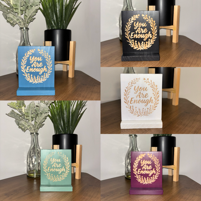 Inspirational Wood Plaque