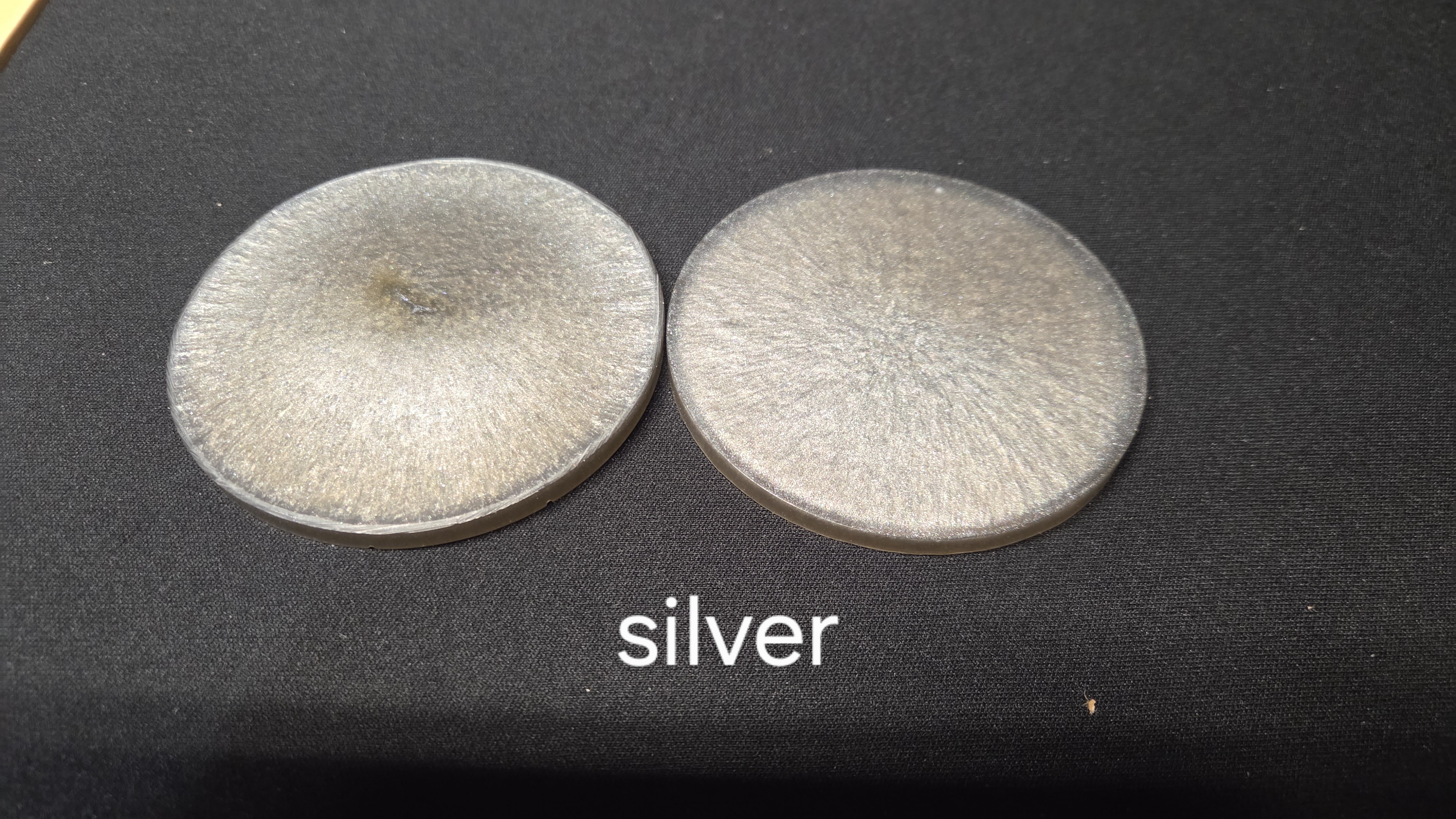 Resin Coaster Set of 4 W. Holder