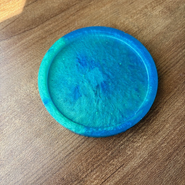 Blue Resin Tray