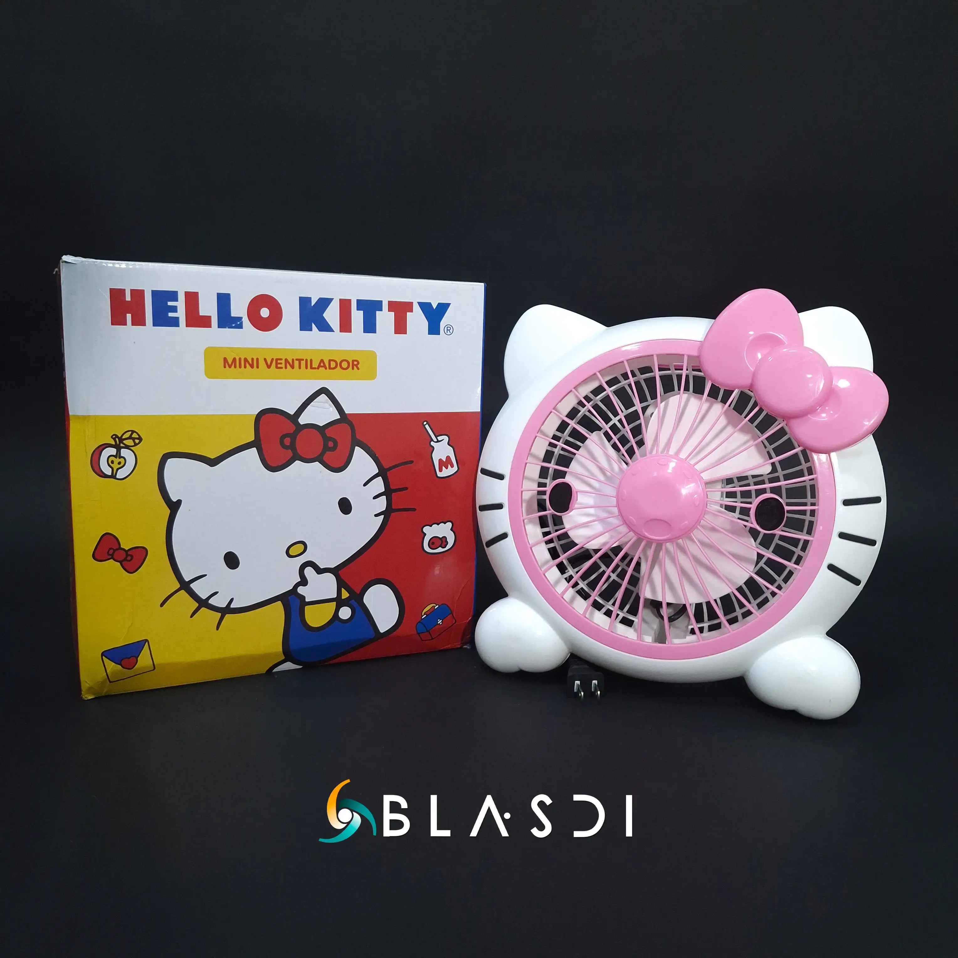 Mini Ventilador Hello Kitty