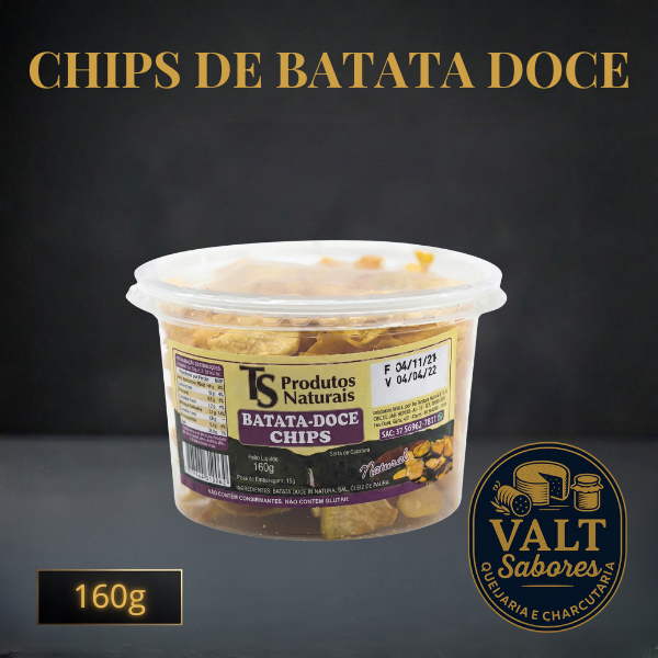 Chips de Batata Doce Natural