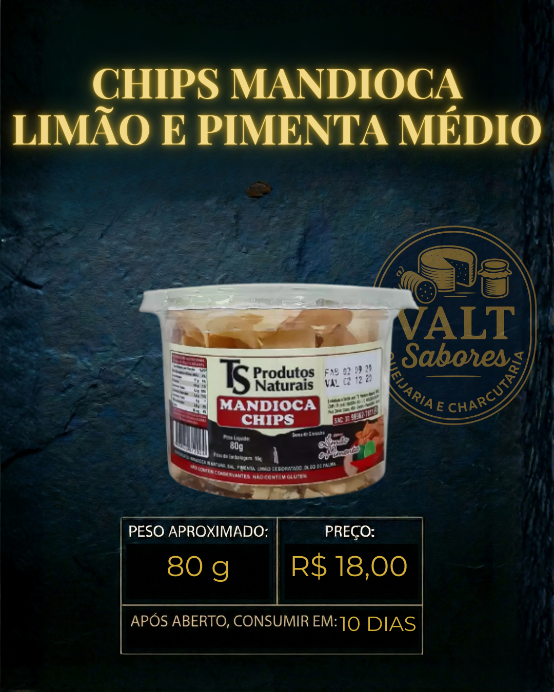 Chips de Mandioca
