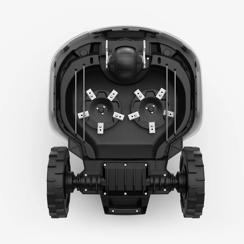 Robot koszący YUKA robot koszący bez przewodu ograniczającego z zestawem zamiatająco -zbierającycm 