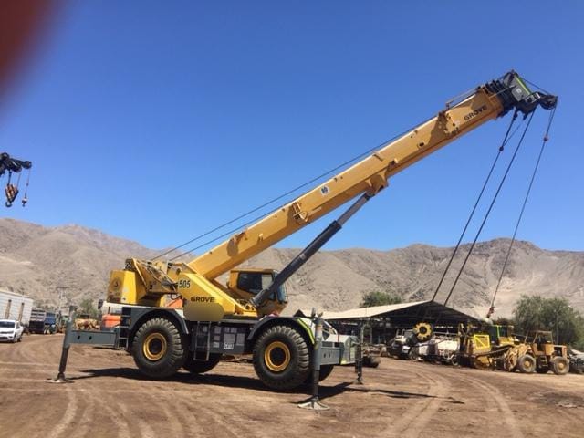 Grúa Móvil Todo Terreno GROVE RT880E