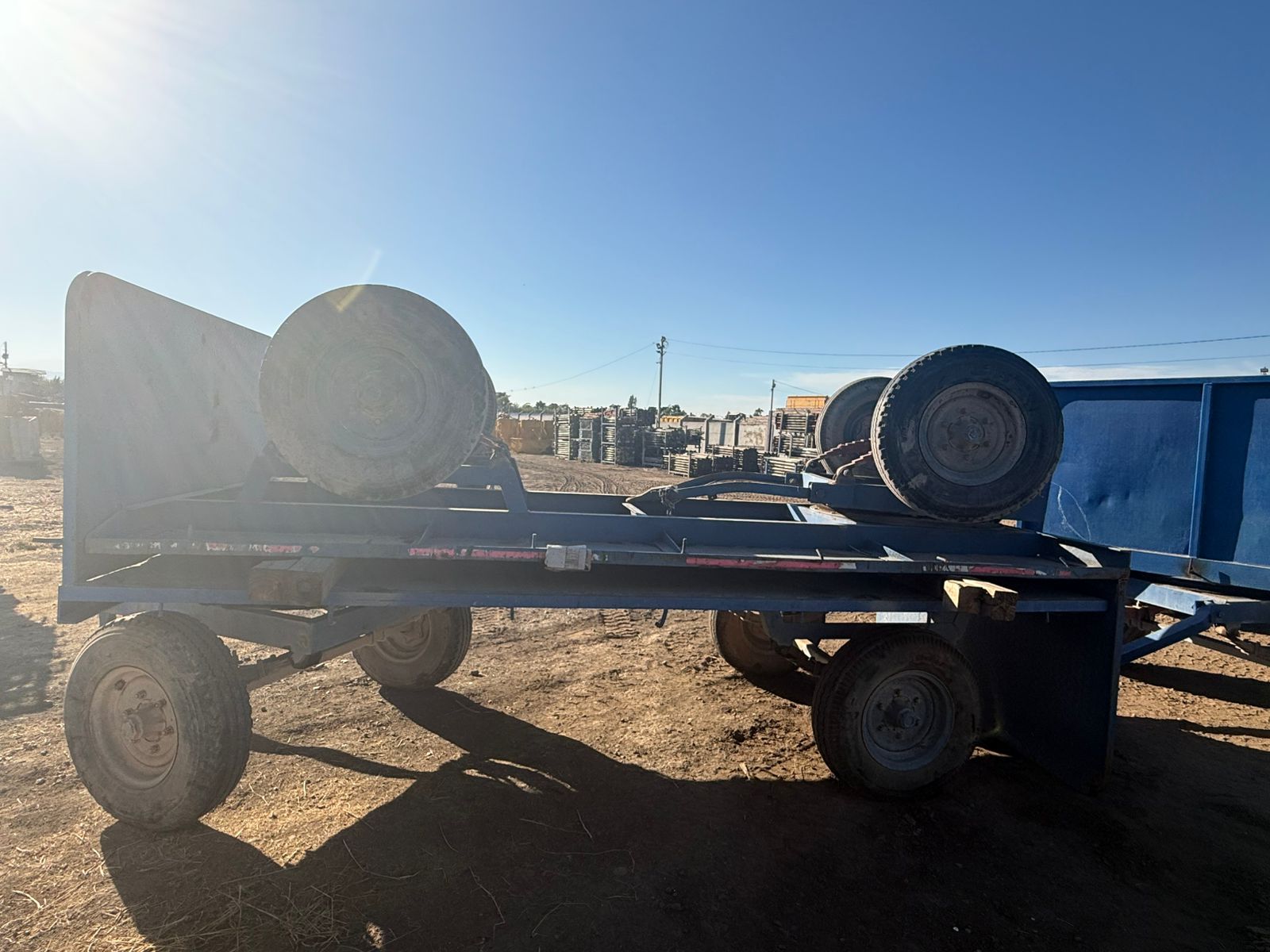 Carro de arrastre agrícola