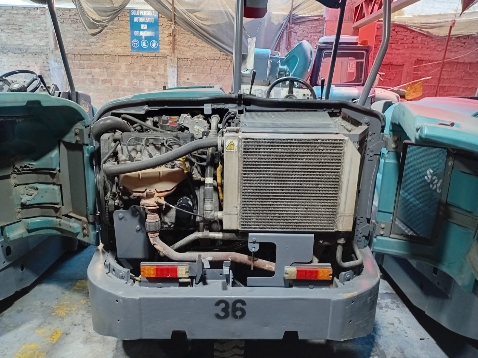 Barredora Industrial TENNANT S30