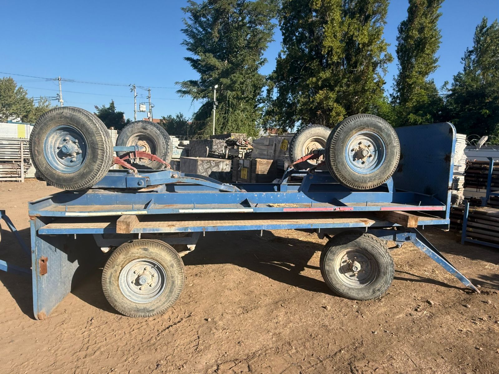 Carro de arrastre agrícola