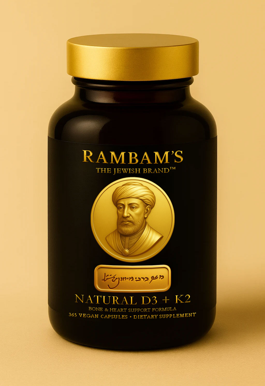 Rambam's Natural D3 + K2