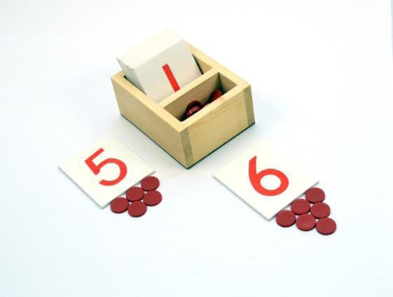 Montessori Number Cards and Counters