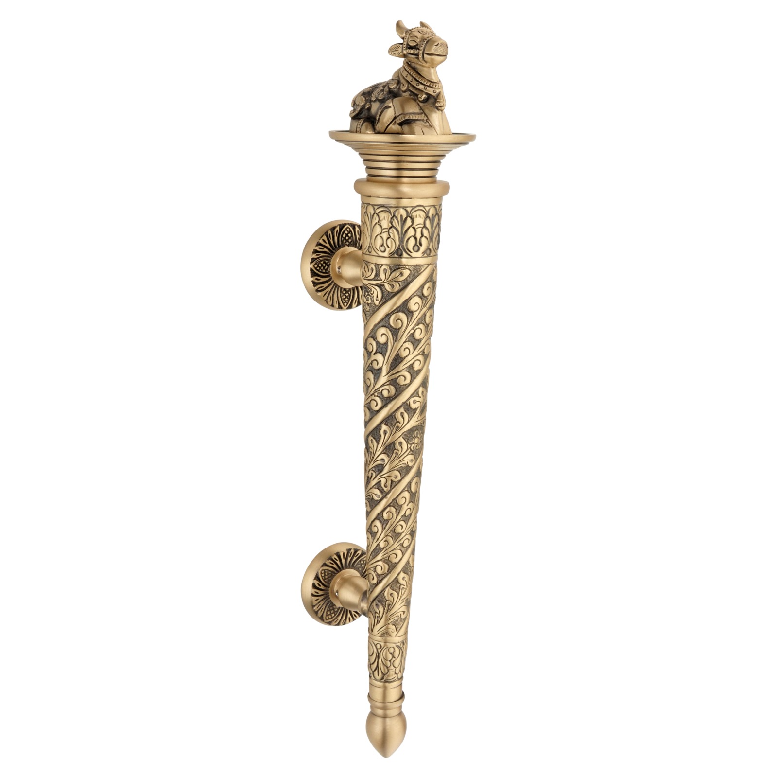 Brass Nandi Door Handle